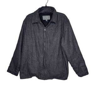 Steve & Barry’s Front Zip Wool Blend Jacket